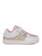Frangetta Mix Kids Sneakers Anatomic with Scratch & Lights White