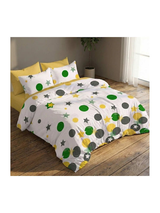 Pucioasa Set Huse Pentru Pilote 200x220cm Dublă...