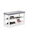 Entry Furniture with Shoe Rack & Bench 82x33x50.5cm
