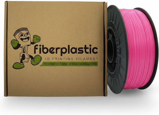 Fiberplastic PLA 3D Printer Filament 1.75mm Magenta 1kg 1τμχ (Spool)