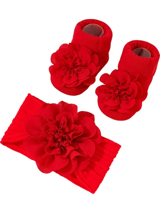 TakTakBaby Kids' Socks Non-Slip Red