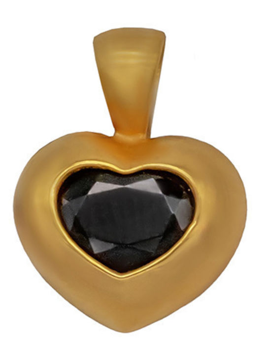 Savvas Design Charm cu Pietre din Aur 18K cu Zircon AMEN04180