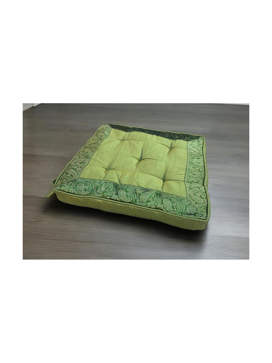 Linea Home Μαξιλάρι Καρέκλας Κήπου Lime Πράσινο 40x40εκ.