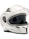 Zen ZN-869 White/Grey Κράνος Μηχανής Full Face ECE 22.06 με Sunvisor
