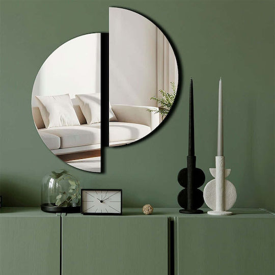 Wallity 587MRX1116 Καθρέπτης Γκρι 50x44cm Wallity 587MRX1116 Καθρέπτης Γκρι 50x44cm
