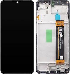 Οθόνη με Πλαίσιο για Galaxy A23 (Μαύρο)