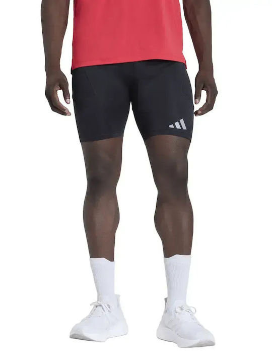 adidas Adi 365 Ανδρικό Αθλητικό Κολάν Κοντό Μαύρο