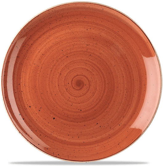 Churchill 1795 Plate Shallow made of Porcelain Orange 26cm 12pcs