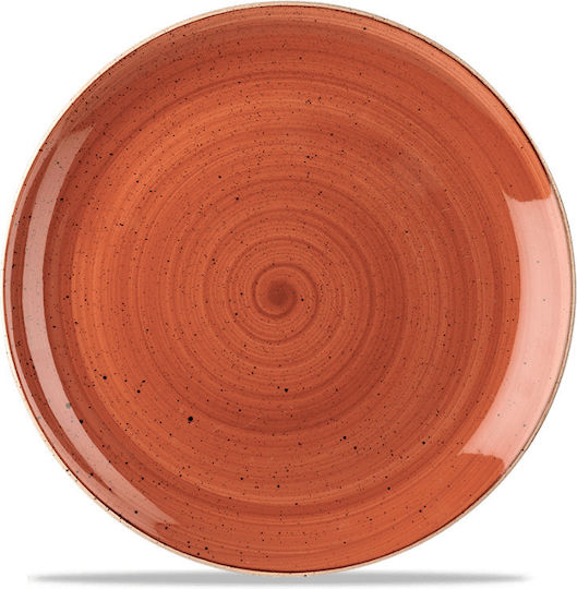 Churchill 1795 Plate Shallow made of Porcelain Orange 28.8cm 12pcs