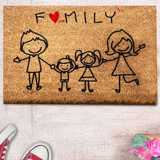 Conceptum Hypnose Entrance Mat Brown 40x60cm
