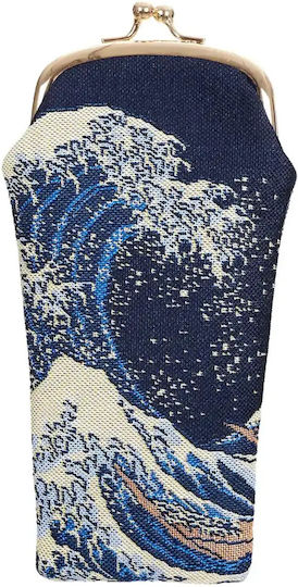 Signare Eyeglass Case Great Wave Off Kanagawa
