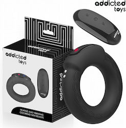 Addicted Toys Δονούμενο Δαχτυλίδι Πέους Σιλικόνης