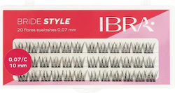 Ibra Braut Stil 10mm Wimpern Cluster