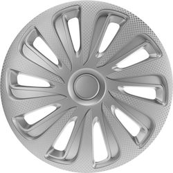 Lampa Car Hubcaps 17 Inch Silver 1 Piece