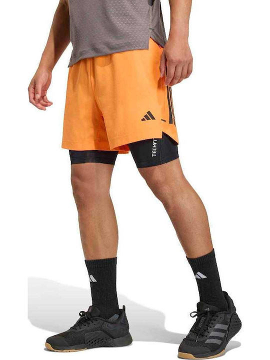 Stripes Bermudă de Bărbați Orange