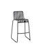 Stool Bar Metallic Gray