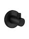 Vinci Wall-Mounted Bathroom Hook Black