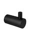 Vinci Wall-Mounted Bathroom Hook ​3.5x3.1cm Black