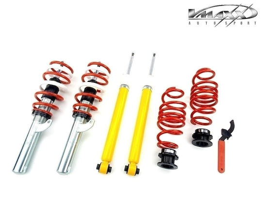 Ρυθμιζόμενη Ανάρτηση Καθ Ύψος V-maxx Audi A3 8p Sportback Cabrio Quattro 50mm-55mm 4 Τμχ 60 Av 18-50