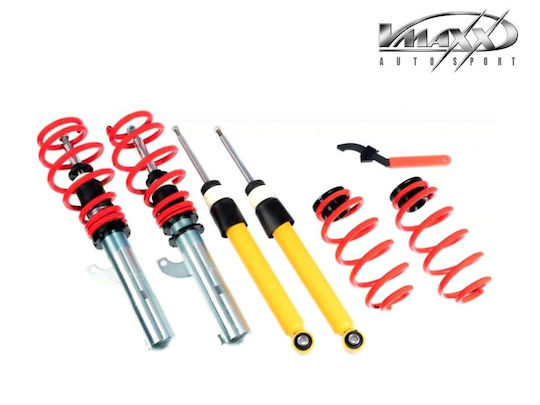 Height Adjustable Suspension V-maxx Audi A3 8p 03 > 9.12 Seat Leon 1p Vw Golf 5 1k 4 Pieces 60 Av 14/55