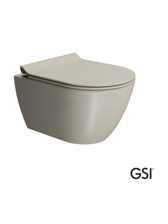 GSI Pura Wandhängende Toilette