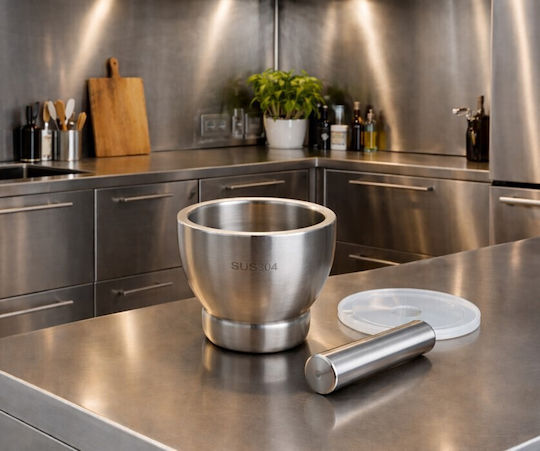 Galifas Inox Mortar 15x15x13cm