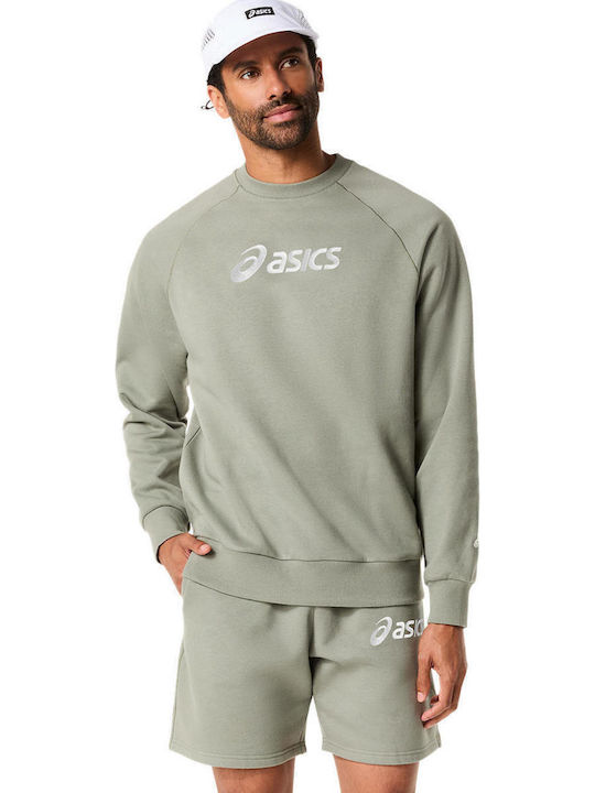 ASICS Logo Φούτερ Χακί
