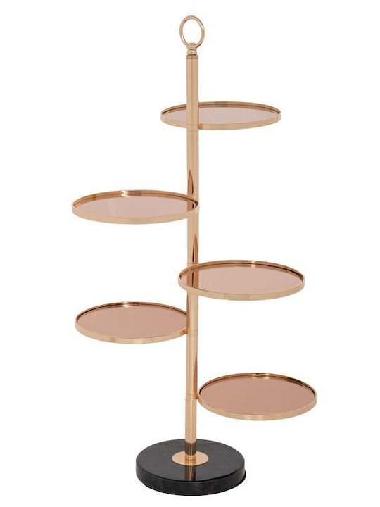 Iliadis Μεταλλική Ορντεβιέρα με Βάση Χρυσή Ø19xY42cm Iliadis Μεταλλική Ορντεβιέρα με Βάση Χρυσή Ø19xY42cm