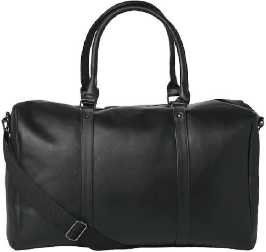 Jack & Jones Reisetasche Schwarz Stoff