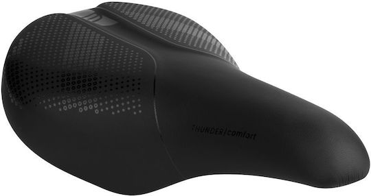 Force Thunder Comfort Σέλα Ποδηλάτου Μαύρη 290 x 165 mm