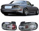 Πίσω Φανάρια Led Mazda Mx-5 Nb Smoke Μαύρο 2 Τμχ