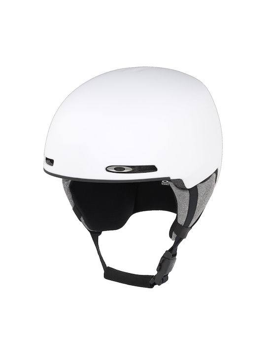 Oakley Ανδρικό Κράνος για Σκι & Snowboard σε Λευκό Χρώμα