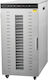 Dehydrator 24 Trays 40x28cm Up To 24kg 3 Fans & Led Lighting 2kw 46.5x57xh82cm Karamco+2 Ss-24h