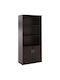 Bibliotecă Wenge 80x40x180 cm