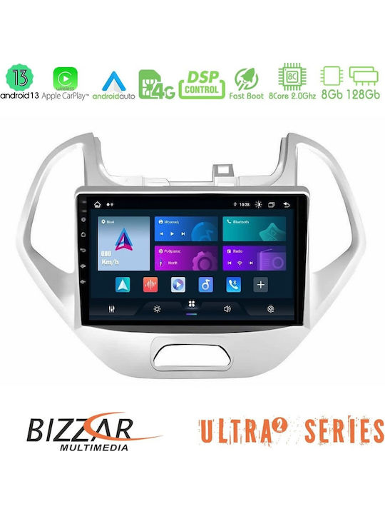 Bizzar Auto-Audiosystem für Ford E-Commerce-Website 2016-2020 (Bluetooth/USB/WiFi/GPS/Apple-Carplay/Android-Auto) mit Touchscreen 9"