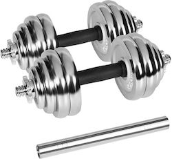 Rebel Hantelset mit Stange Gesamtgewicht 30kg im Fall Rebel Hantelset mit Stange Gesamtgewicht 30kg im Fall