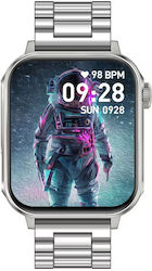 Colmi P80 Stainless Steel Smartwatch με Παλμογρ...
