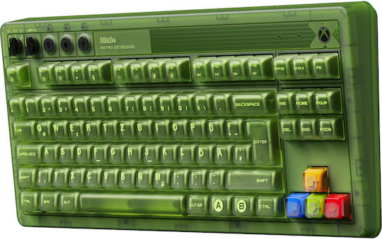 8Bitdo Xbox Edition Wireless Gaming Keyboard with RGB lighting (English UK) Green