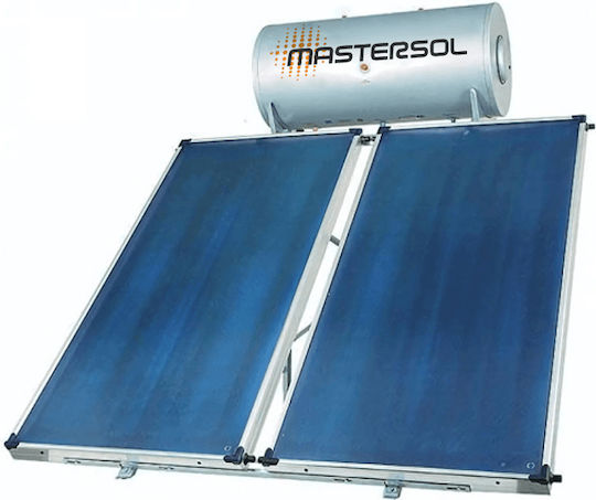 MasterSOL Eco Ηλιακός Θερμοσίφωνας 160lt Glass Διπλής Ενέργειας 3τ.μ. Επιλεκτικός