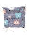 Kids Decorative Pillow Gray 40x40cm