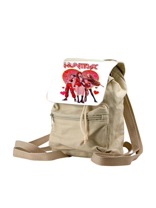 Παιδική Τσάντα Kpop Demon Hunters Μπεζ 26x20x10cm Παιδική Τσάντα Kpop Demon Hunters Μπεζ 26x20x10cm