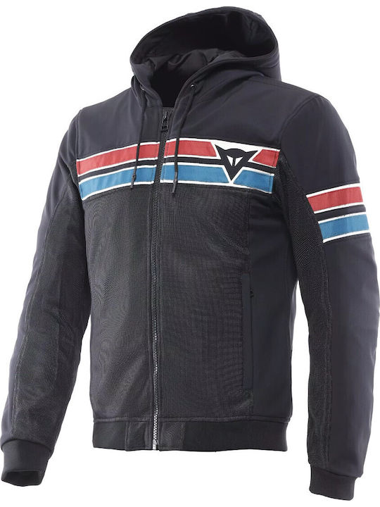 Dainese Vintedge Air Tex Καλοκαιρινό Ανδρικό Μπουφάν Μηχανής Black/Blue/Red