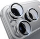 Orso Camera Protection Tempered Glass Silver for the iPhone 17 Pro, iPhone 17 Pro Max