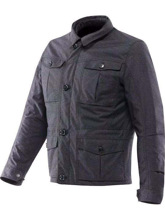 Dainese Marvila Tex Men's Motorcycle Jacket 4 Seasons Waterproof Dark Grey