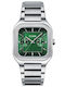 Cluse Men's Watch Battery with Silver Metal Bracelet