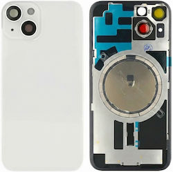 Apple Iphone 14 Back Glass Without Nfc Enlarged Camera Frame Starlight Compatible Apple Iphone 14 Back Glass Without Nfc Enlarged Camera Frame Starlight Compatible