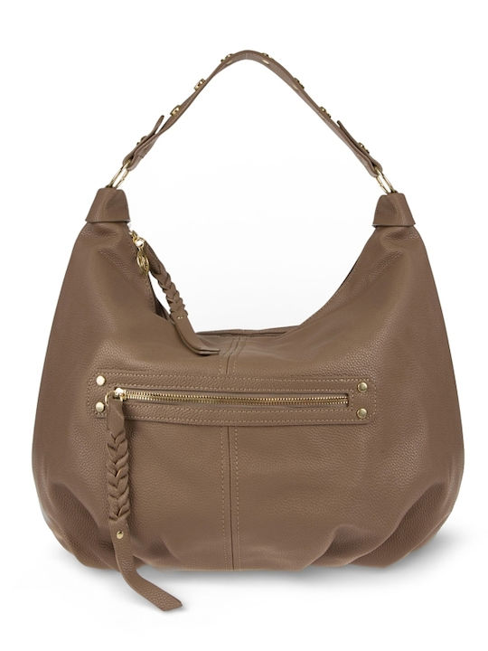 Damentasche Schultertasche Khaki