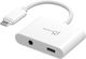 J5create Converter USB-C male to USB-C / 3.5mm female 1pcs JCA122-N