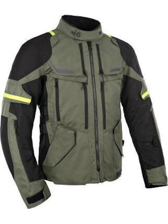 Oxford Rockland Ανδρικό Μπουφάν Χειμερινό Χακι/ Μαυρο/ Fluo Oxford Rockland Ανδρικό Μπουφάν Χειμερινό Χακι/ Μαυρο/ Fluo