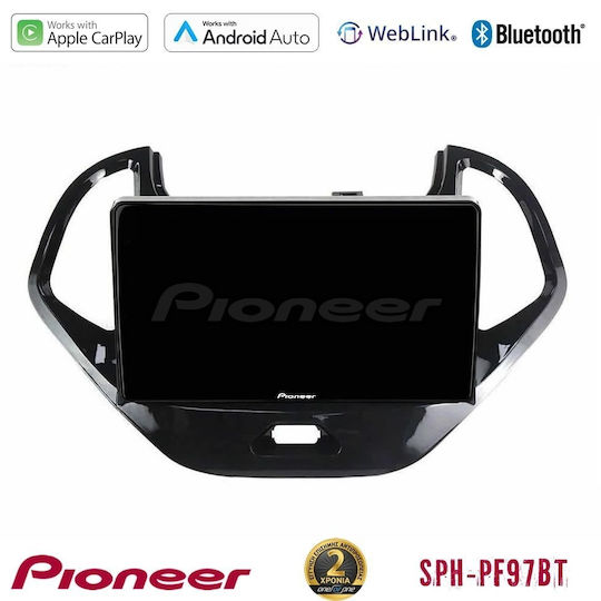 Pioneer Car Audio System for Ford Ka 2016-2020 (Bluetooth/USB/AUX/WiFi/GPS/Apple-Carplay/Android-Auto) with Touch Screen 9"